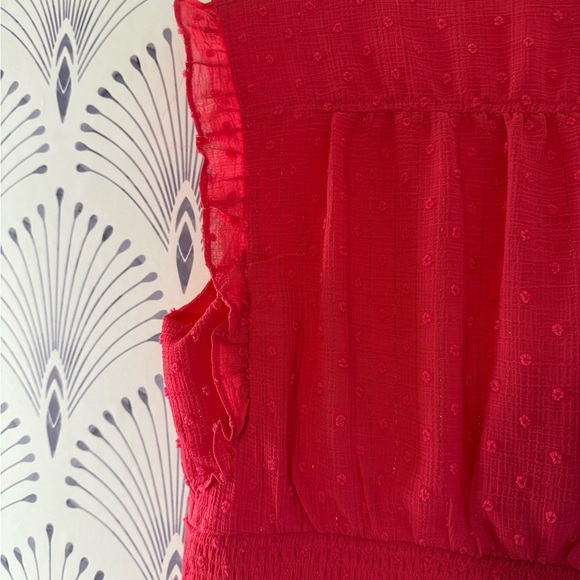 DKNY Pink Midi Dress Barbie Pink - Picture 5 of 8